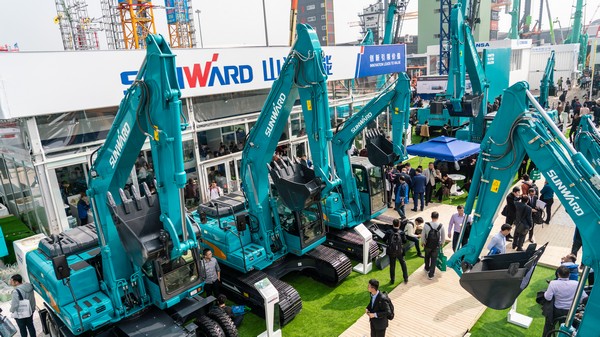 首日簽單2.6億元，山河智能創(chuàng)新產(chǎn)品引爆上海寶馬展