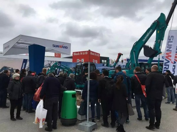 同一個(gè)世界，同一個(gè)夢(mèng)想，山河智能德國(guó)寶馬展完美收官