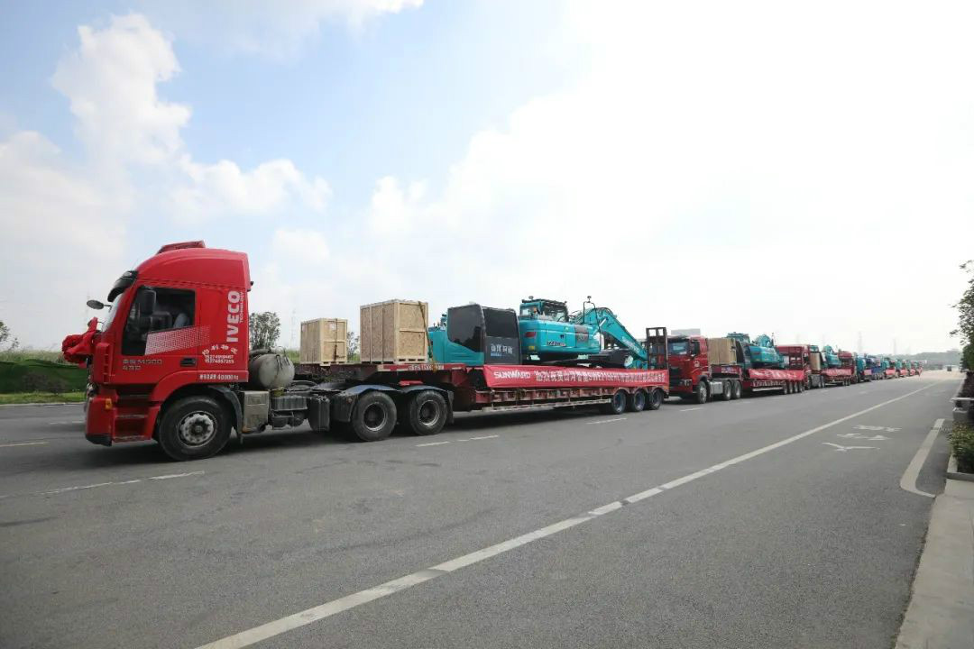 山河智能智能遙控挖掘機(jī)全國(guó)批量首發(fā)