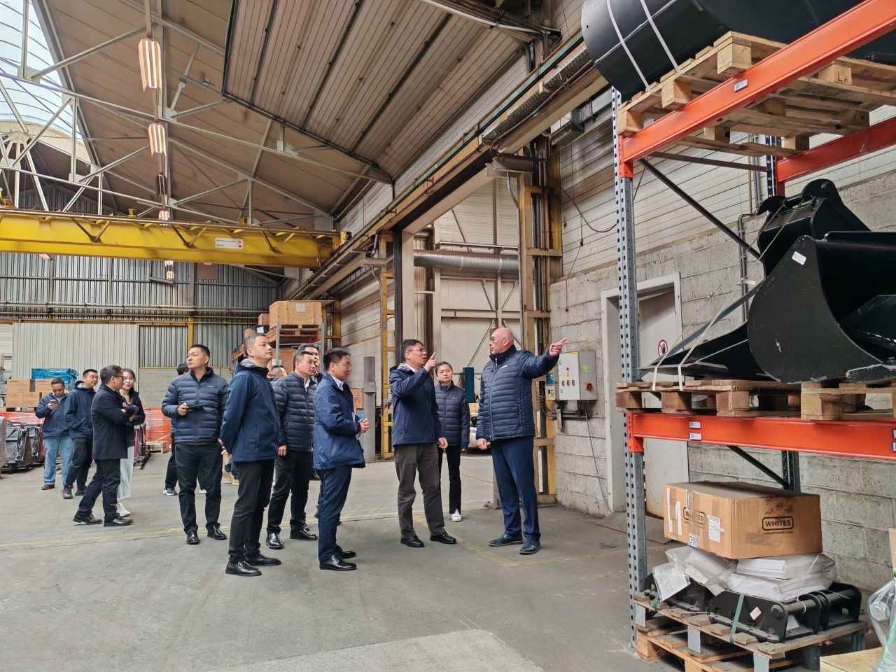 山河智能董事長(zhǎng)付向東帶隊(duì)赴歐洲子公司考察調(diào)研